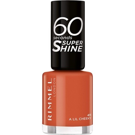 

Лак для ногтей London 60 Seconds Super Shine 411 A Lil Cheeky, Rimmel