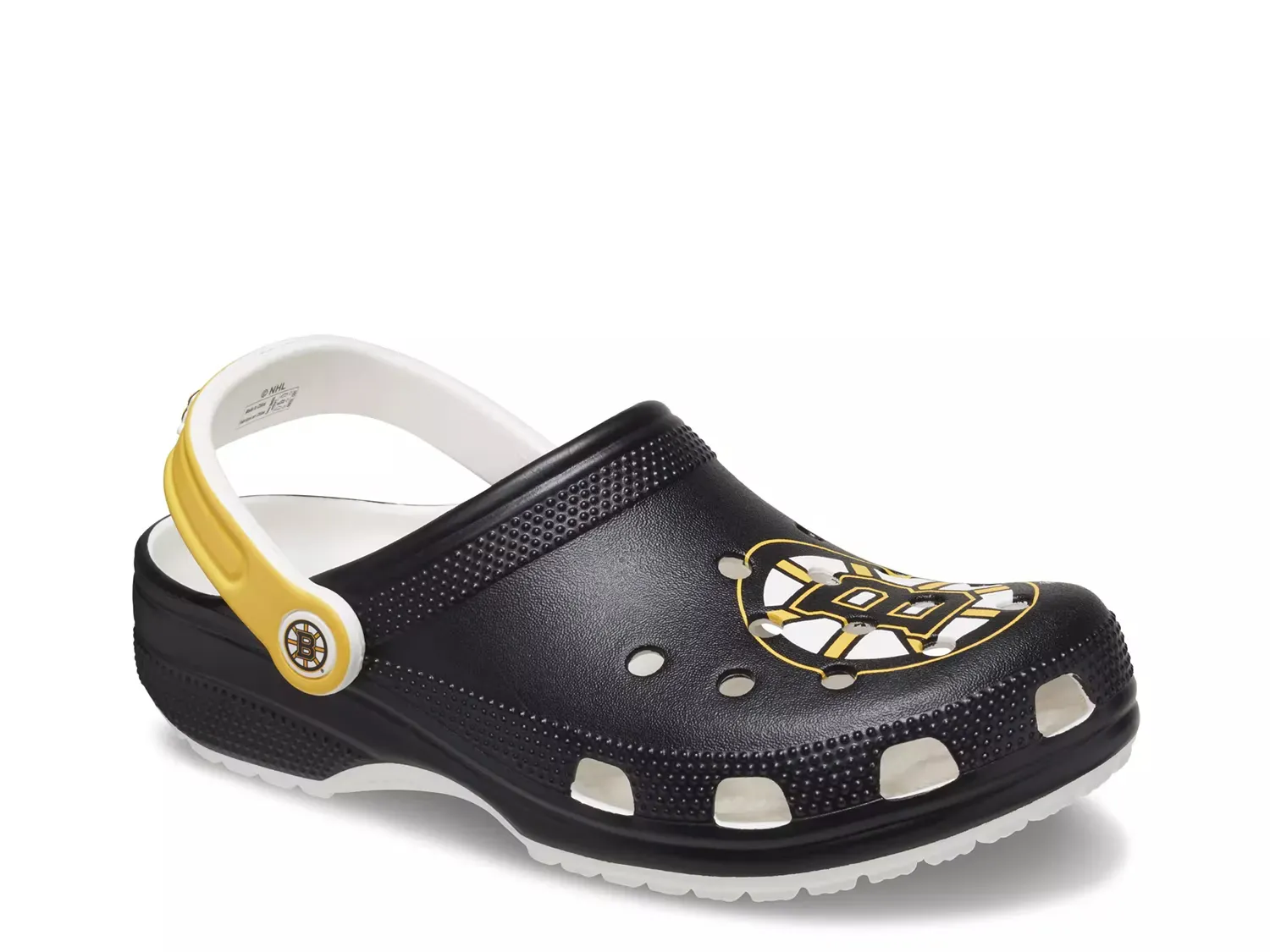 

NHL Boston Bruins Classic Сабо Crocs, White