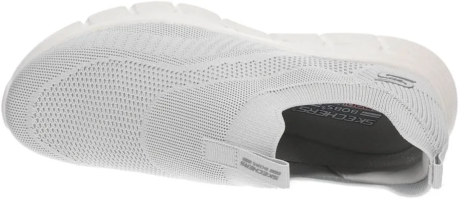 

Skechers Mens Skechers Bobs B Flex - Frigid Edge, серый