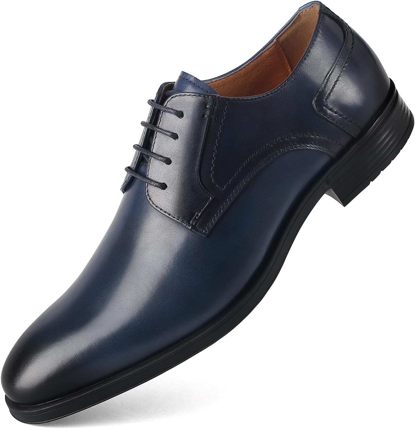 

Мужские классические туфли RITIZEN Oxford, кожаные, с шнурками и без, для свадьбы и работы, синий