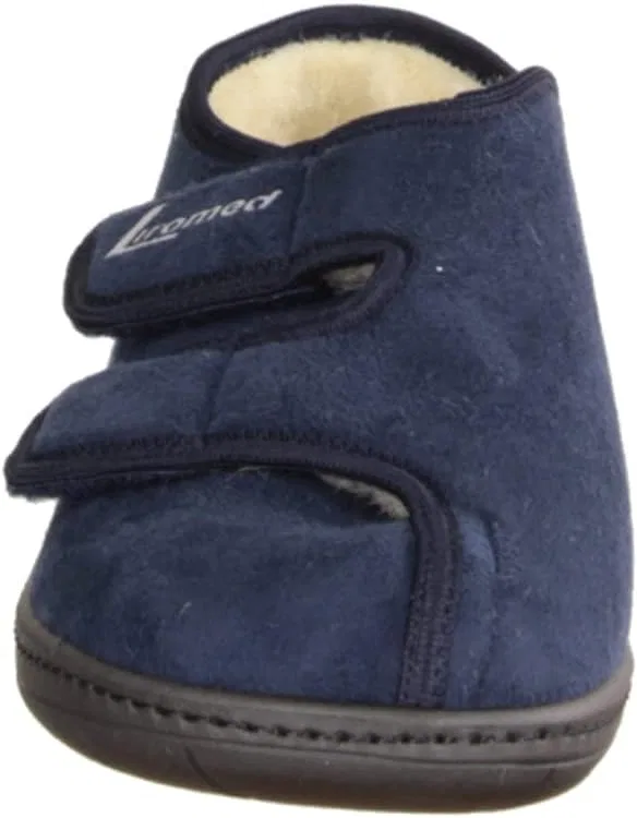 Liromed 476-3010 Navy (Blue) - Закрытые тапочки - Мужская обувь для профилактики диабета, синие — фото 4