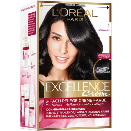 

L'Oreal Excellence Creme 172мл 1 Черный L'Oréal