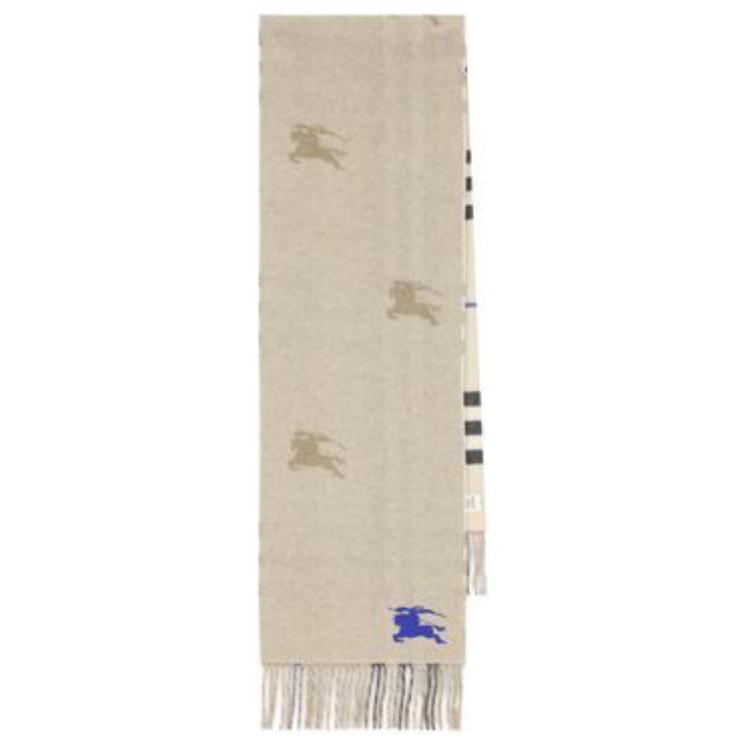 

Ekd Motif Vintage Check Fringed Scarf Burberry