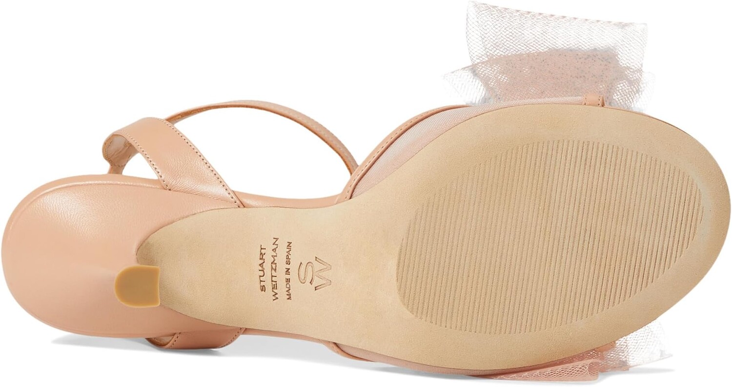 Сандалии Stuart Weitzman Blushing Bow 75 San, цвет Ginger — фото 3
