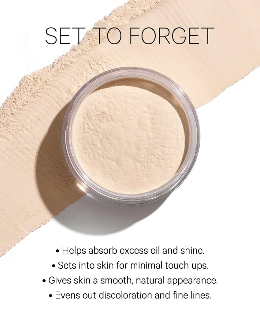 Kevyn Aucoin Smooth & Set Loose Powder with Puff: универсальный оттенок для всех типов кожи, легкая текстура, матирует и скрывает несовершенства, Beige — фото 4