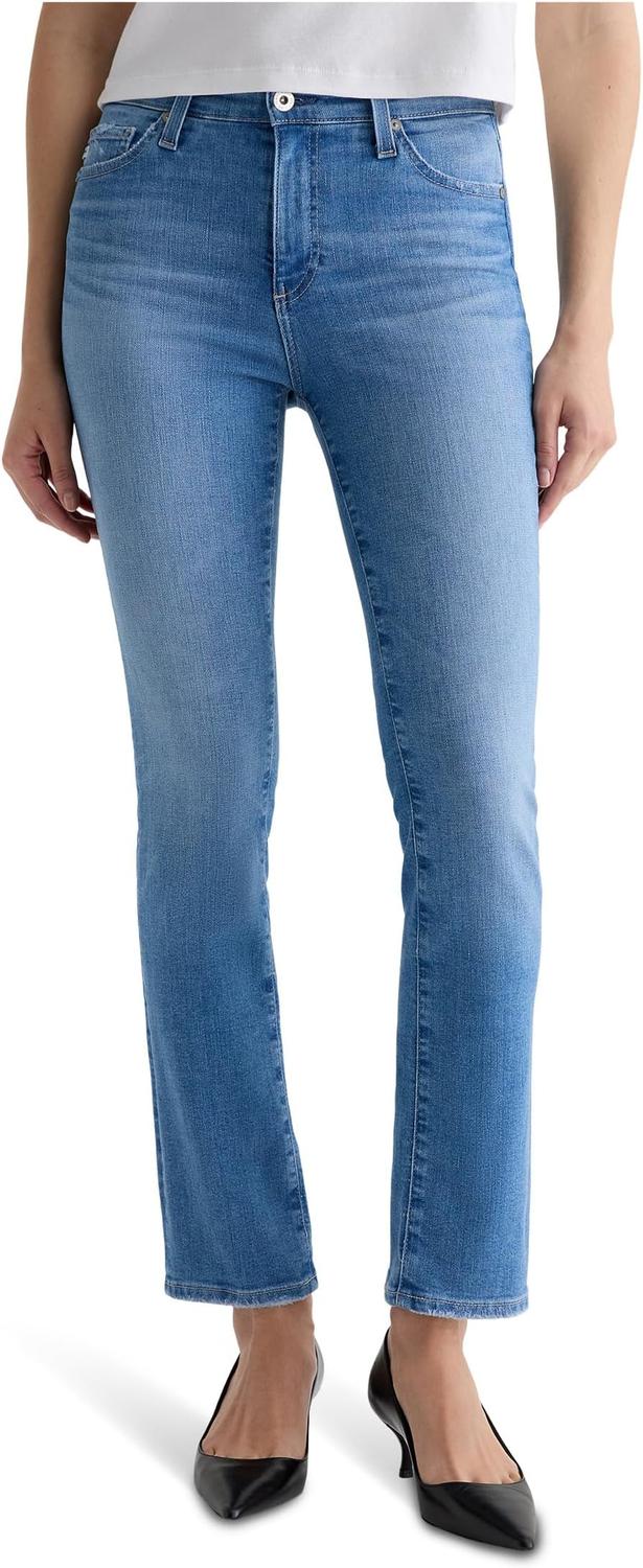 

Женские джинсы Mari средней посадки Slim Straight в стиле минимализма AG Jeans, Minimalist