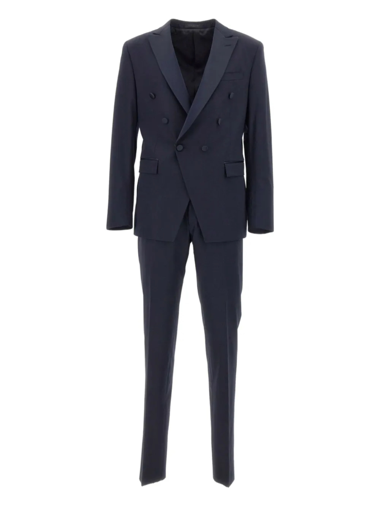 

Corneliani шерстяной костюм, синий