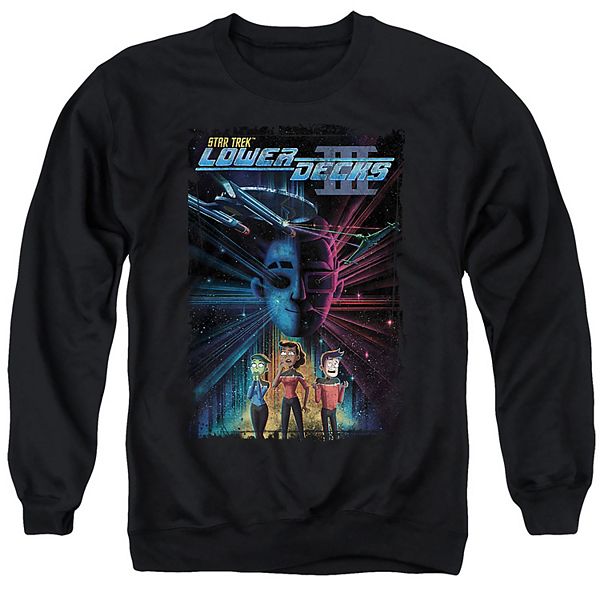

Мужской свитшот Star Trek Lower Decks Licensed Character