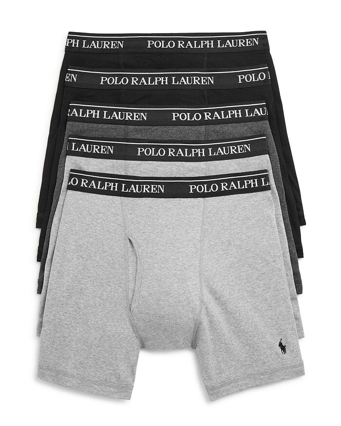 

Трусы-боксеры классического кроя Polo Ralph Lauren — набор из 5 шт, мультиколор