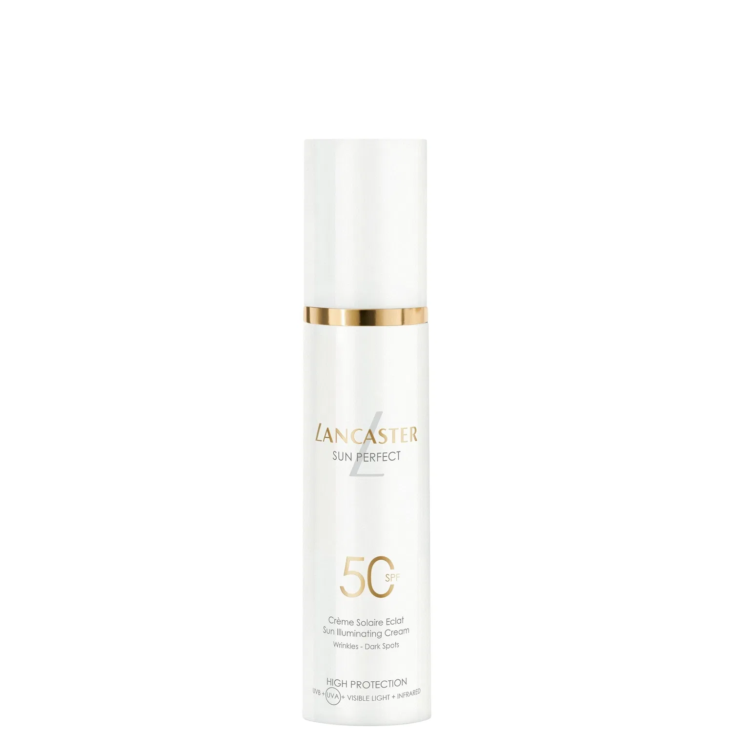 Набор: автозагар Lancaster Auto Tan Sun-Kissed Face Drops 15 мл + осветляющий крем Sun Perfect SPF 50 Lancaster Sun Care — фото 3