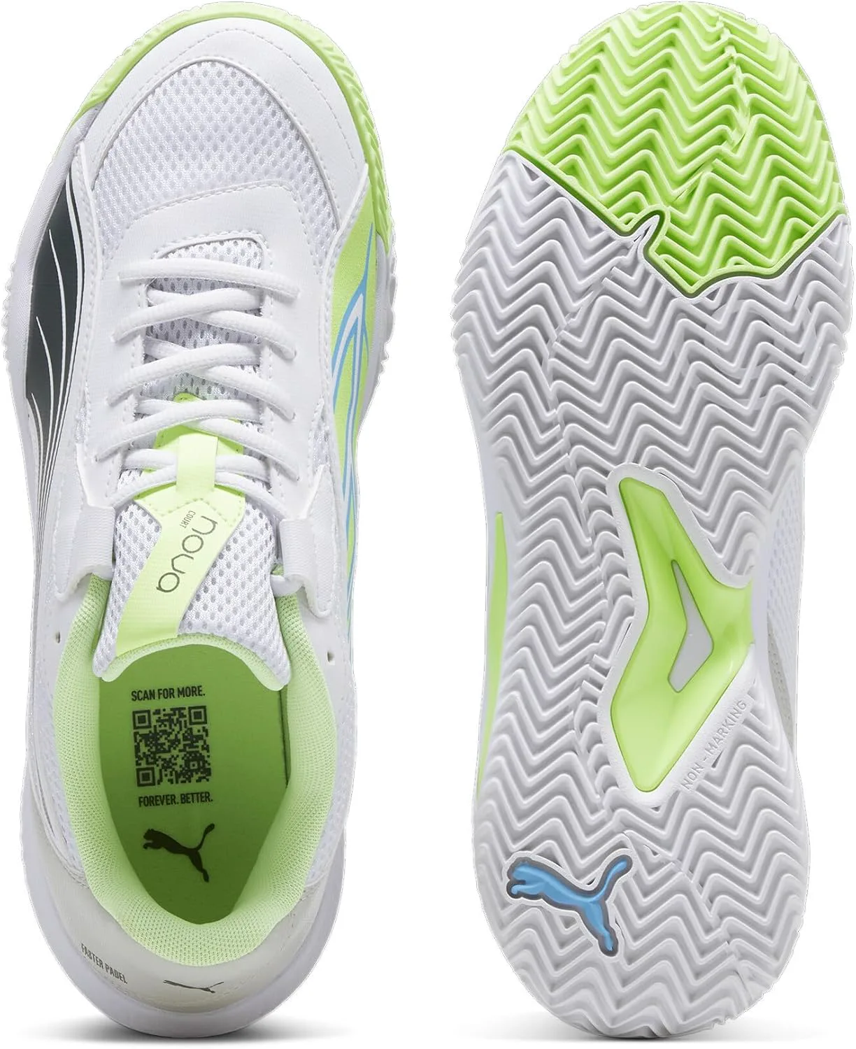 Мужские кроссовки Puma Nova Court для пикабола, белый — фото 2