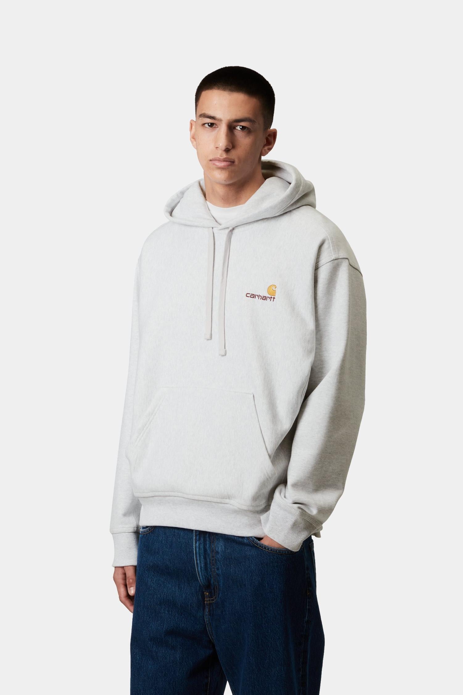 

Худи American Script Carhartt, серый