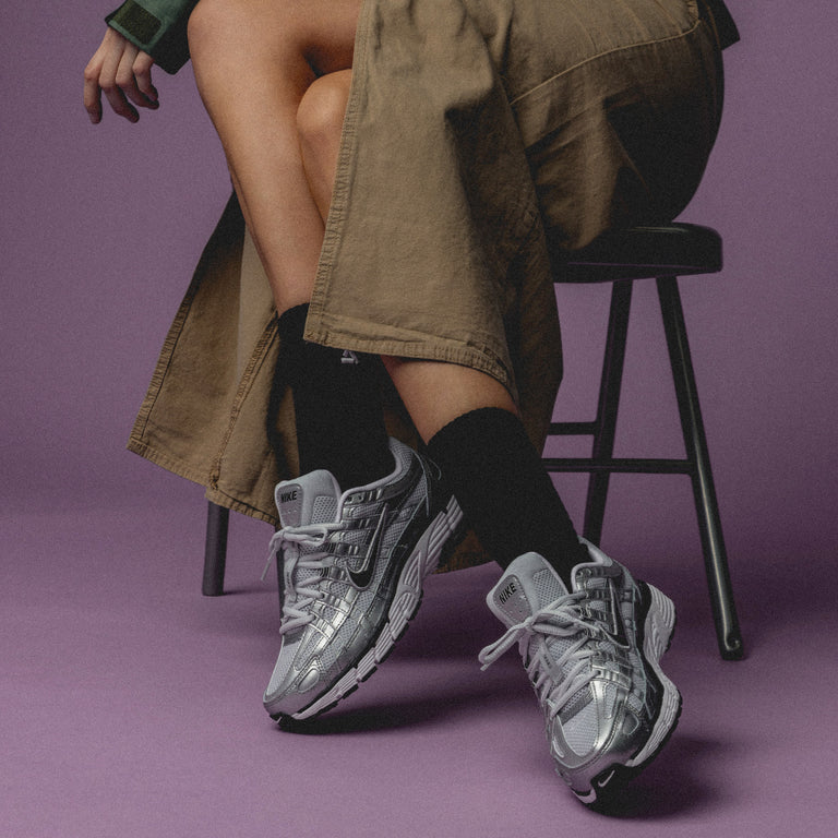 Кроссовки wmns p-6000 Nike, черный