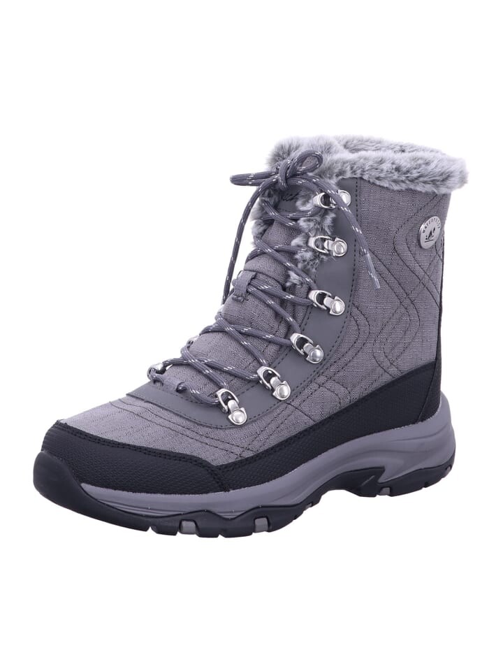 

Сапоги Skechers Damen warm TREGO COLD BLUES, серый