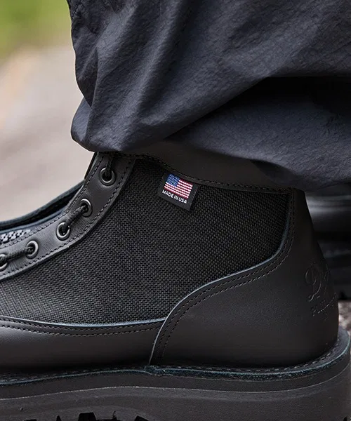 Ботинки Danner Light + Stack MADE IN USA, кожа, черный — фото 4