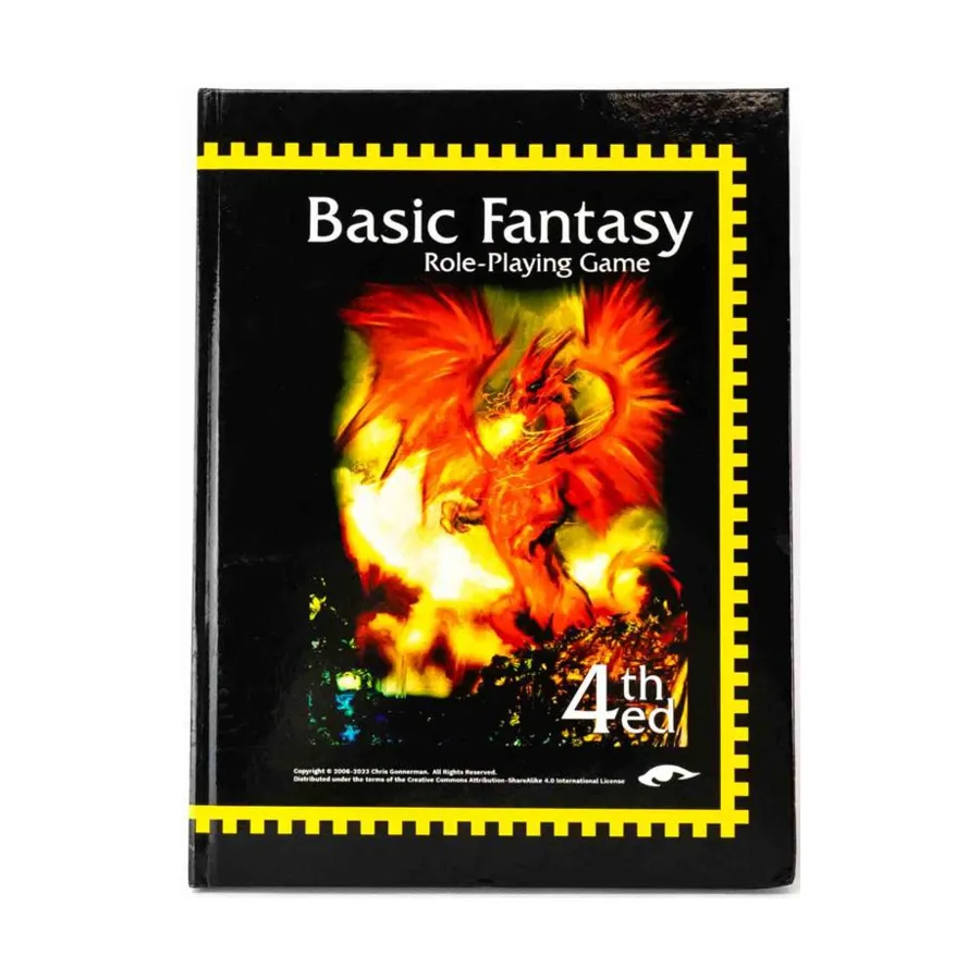 

Basic Fantasy Role-Playing Game (4th Edition), Basic Fantasy (d20), твердый переплет