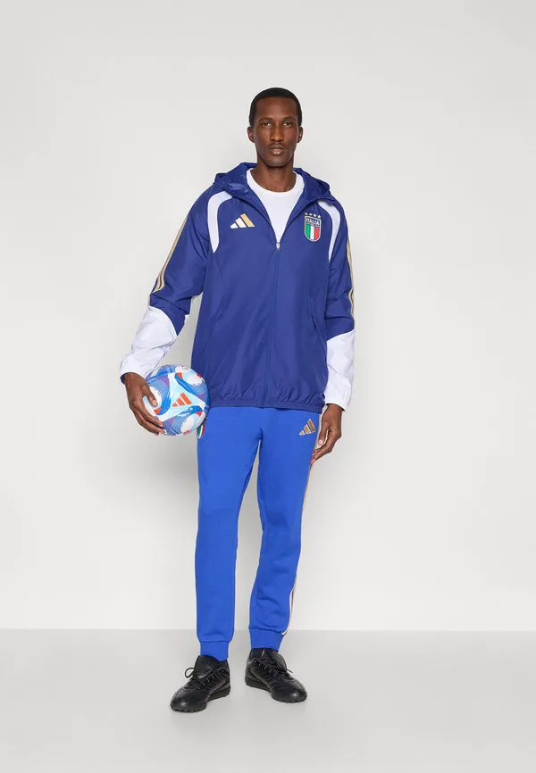 Figc италия, куртка, форма национальной сборной италии Adidas Performance, Victory Blue — фото 2