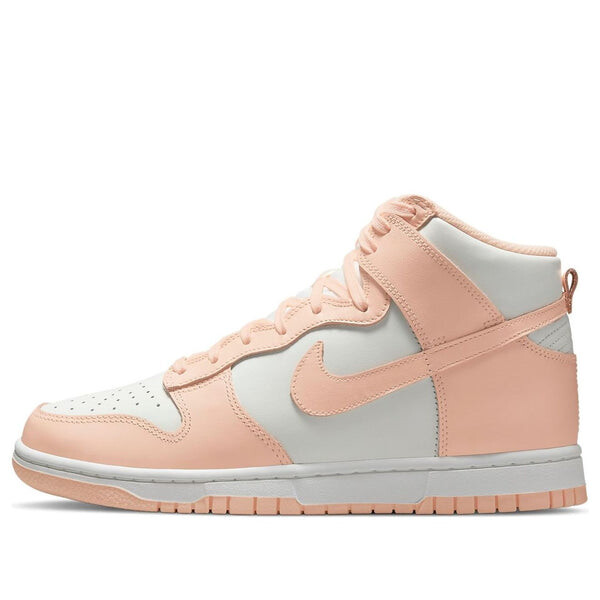 Кроссовки данк высокие Nike, белый