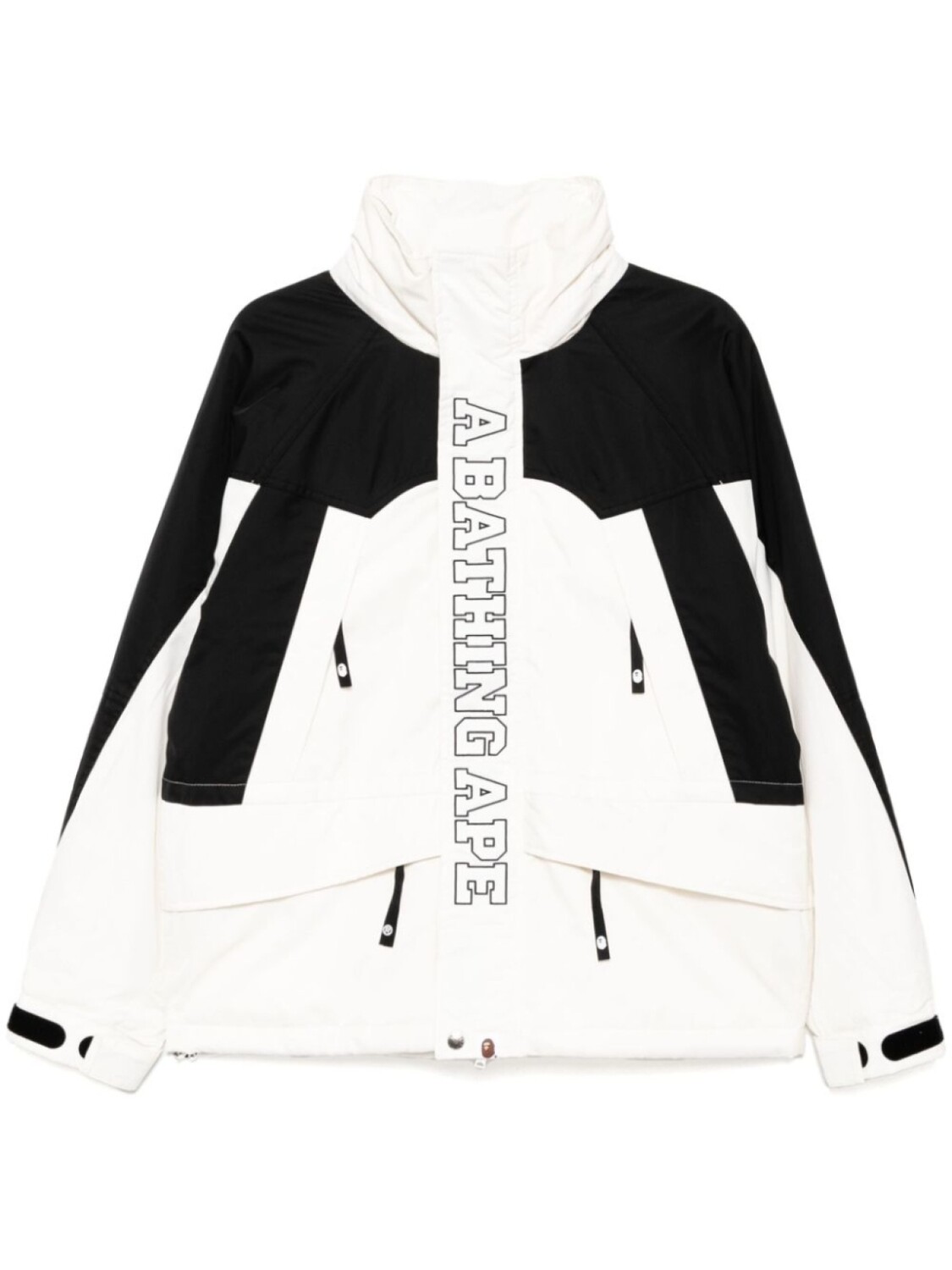 

Куртка с капюшоном и вышитым логотипом A BATHING APE, черный