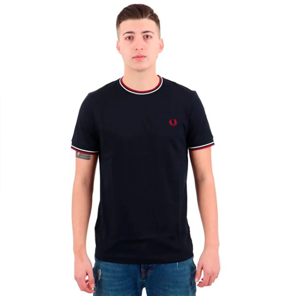 

Футболка Fred Perry Twin Tipped, синий