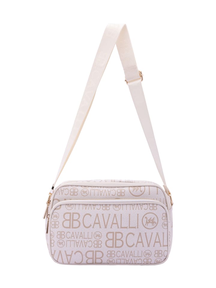 

Наплечная сумка B Cavalli B, цвет off-white