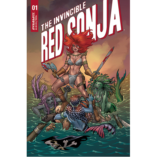 

Книга Invincible Red Sonja #1 Cover A Conner