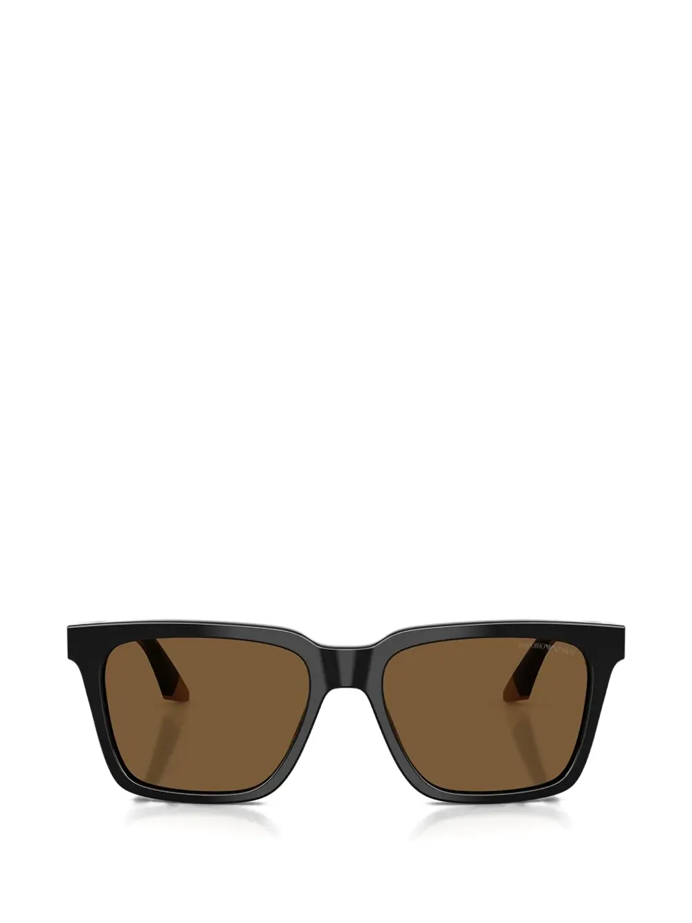 

Солнцезащитные очки в прямоугольной оправе Emporio Armani, черный