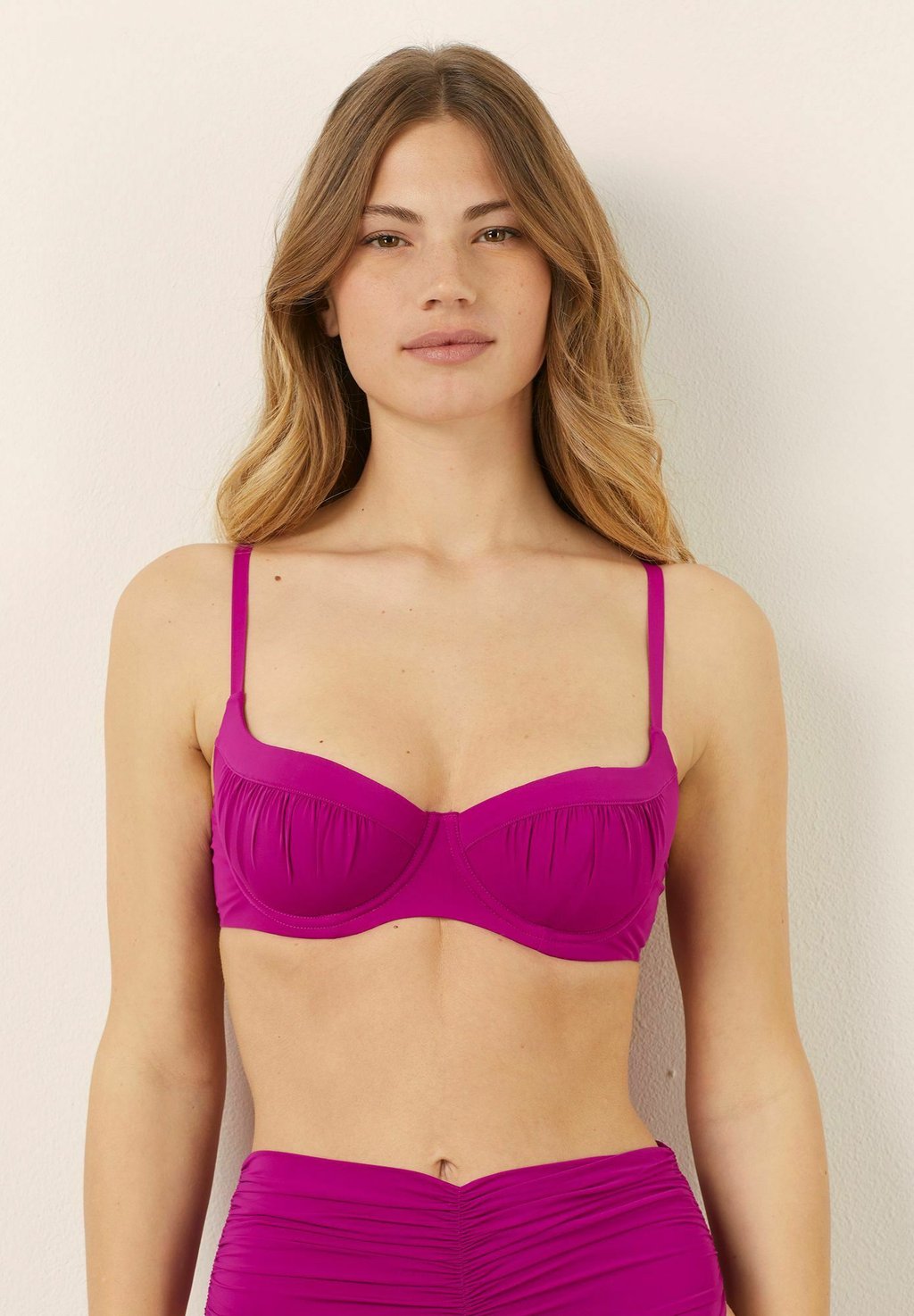 

Верх бикини DRAPERY Yamamay, бордовый