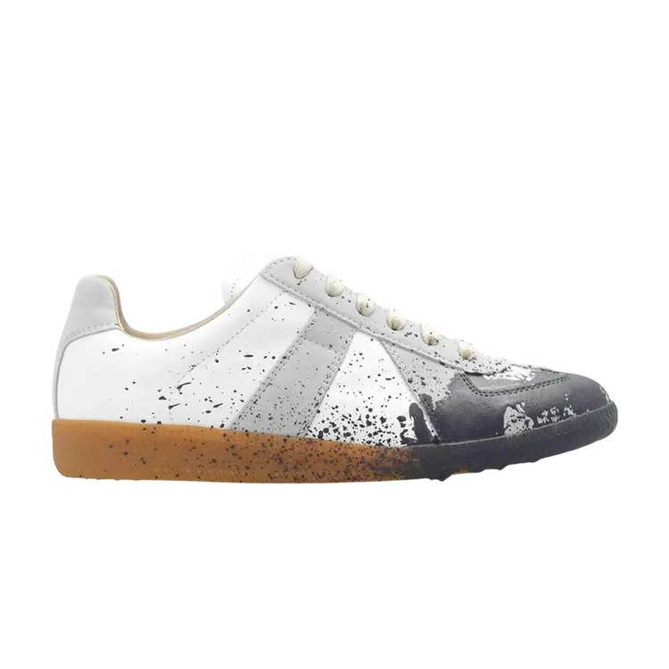 

Кроссовки Maison Margiela Replica Low, цвет Paint Splatter - White Pewter