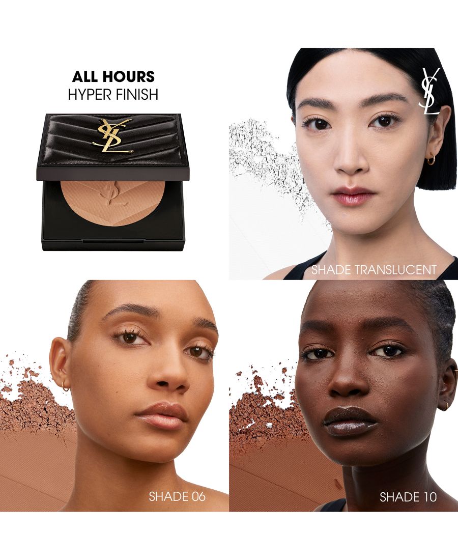 Фиксирующая пудра для макияжа All Hours Hyper Finish, универсальный оттенок — фото 4