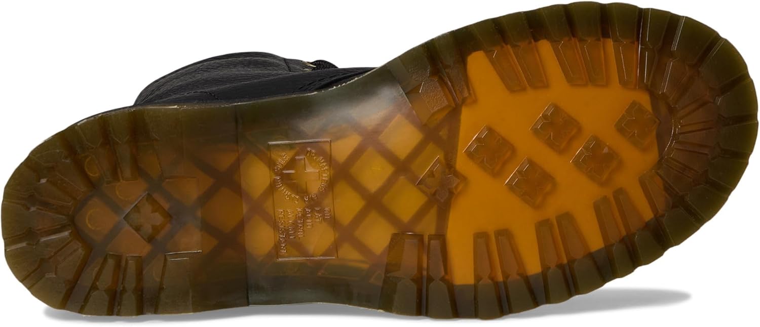 Ботинки Dr. Martens Unisex-Adult 1460 Warmwair Grizzly Leather, Black — фото 4