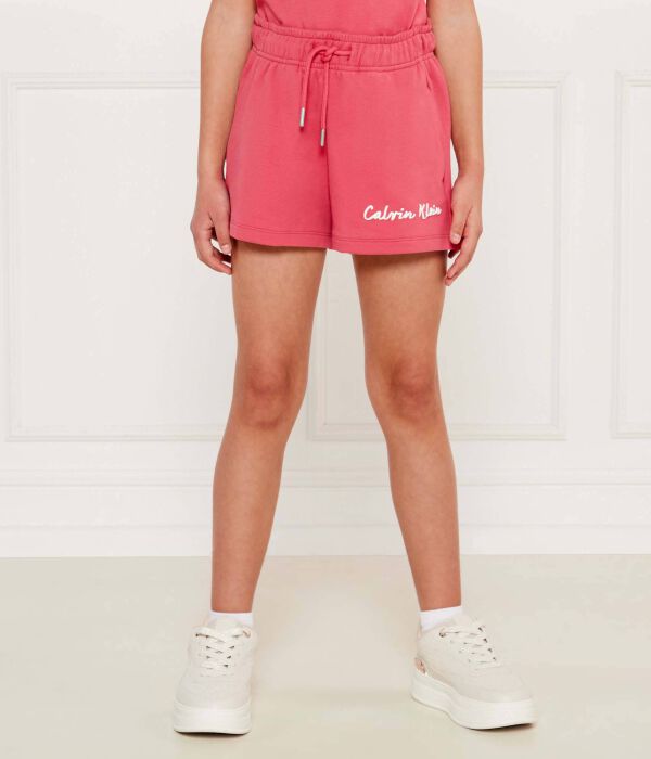 

Шорты Regular fit Calvin Klein Jeans, розовый