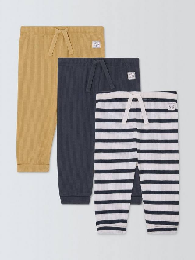 

Детские ребристые леггинсы John Lewis, Pack of 3, Yellow