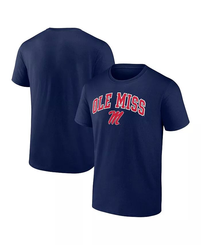 

Мужская темно-синяя футболка Ole Miss Rebels Core Fanatics