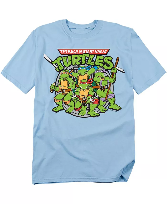 

Мужская футболка TMNT Classic Turtles Teenage Mutant Ninja Turtles, синий
