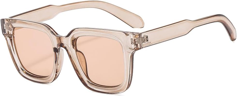 

Модные солнцезащитные очки 2027 года для женщин, ретро-очки с защитой от УФ-излучения UV400 для мужчин, трендовые солнцезащитные очки для женщин и мужчин MTZJH, Light Brown