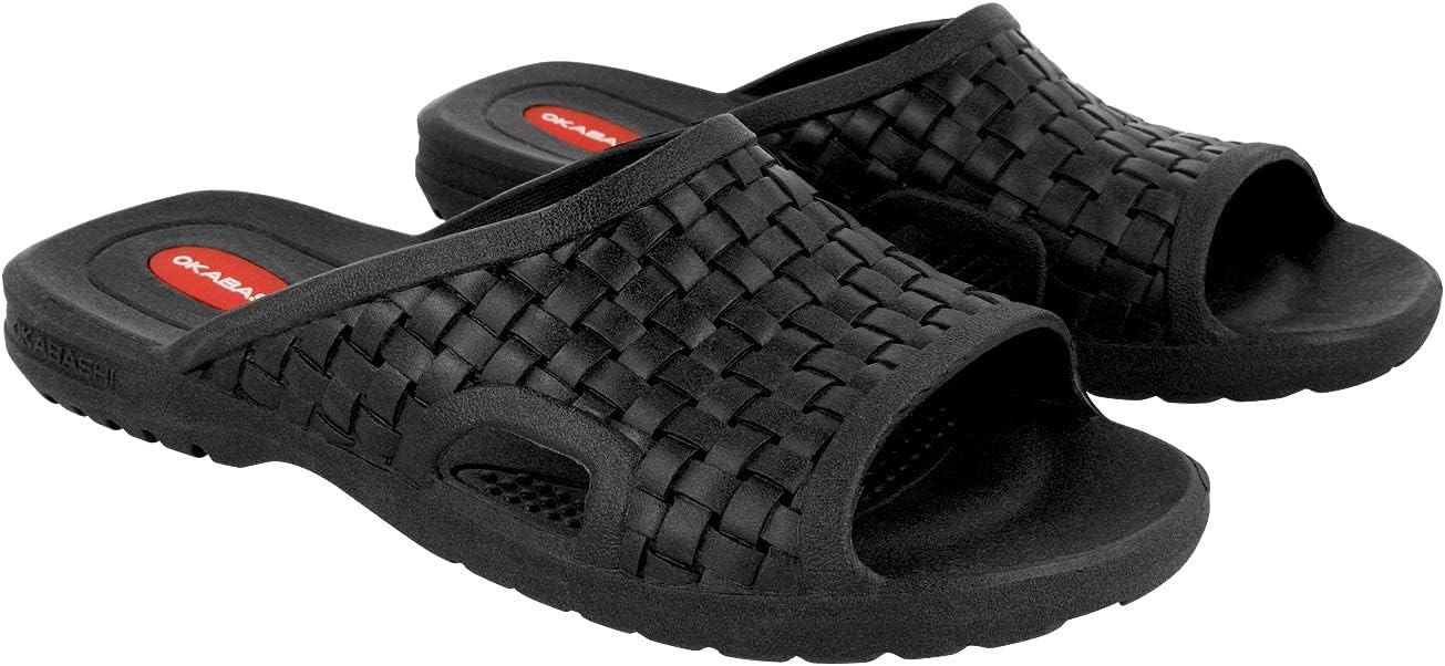 

OKABASHI Men’s Torino Flip Flops - Сандалии, черный