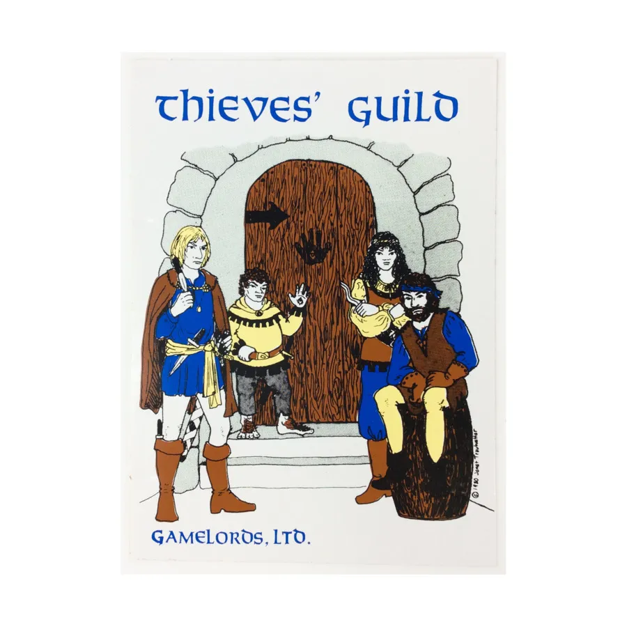 

Наклейка Гильдии воров, Thieves' Guild (Gamelords)