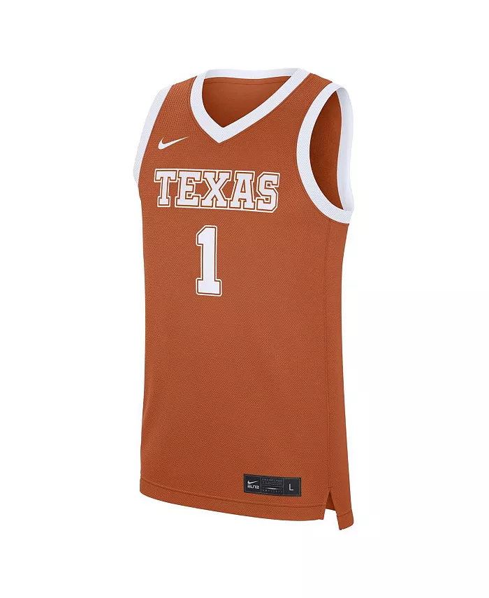 Мужская реплика дорожной футболки Texas Longhorns в цвете Texas Orange Nike — фото 2