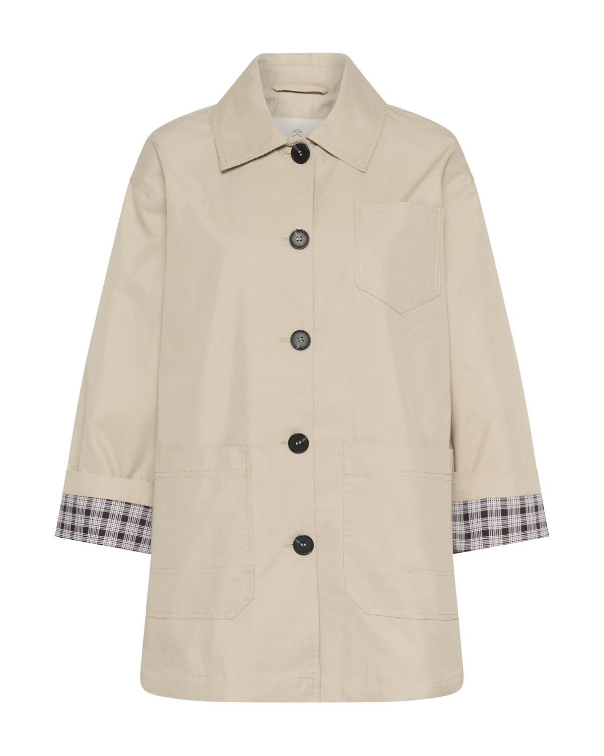 

Kaffe Межсезонная куртка 'KAvalentina' в светло-бежевом цвете