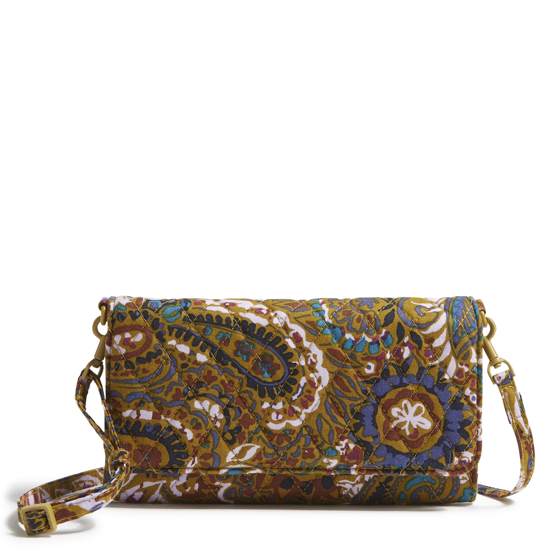 

Аутлет Хлопковый Кошелек Через Плечо Vera Bradley, цвет buta spray