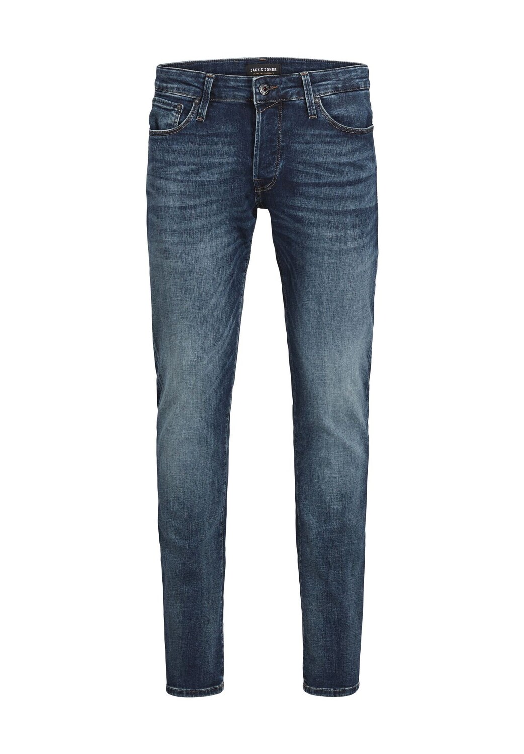 

Джинсы Glenn, приталенные, стрейч, стирка, мужские JACK & JONES, цвет Blue Denim