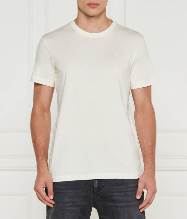 

Футболка Calvin Klein Jeans с логотипом на спине, экрю