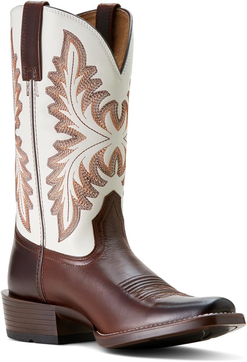 Мужские ковбойские сапоги ARIAT Renegade, Mahogany/Crema — фото 3