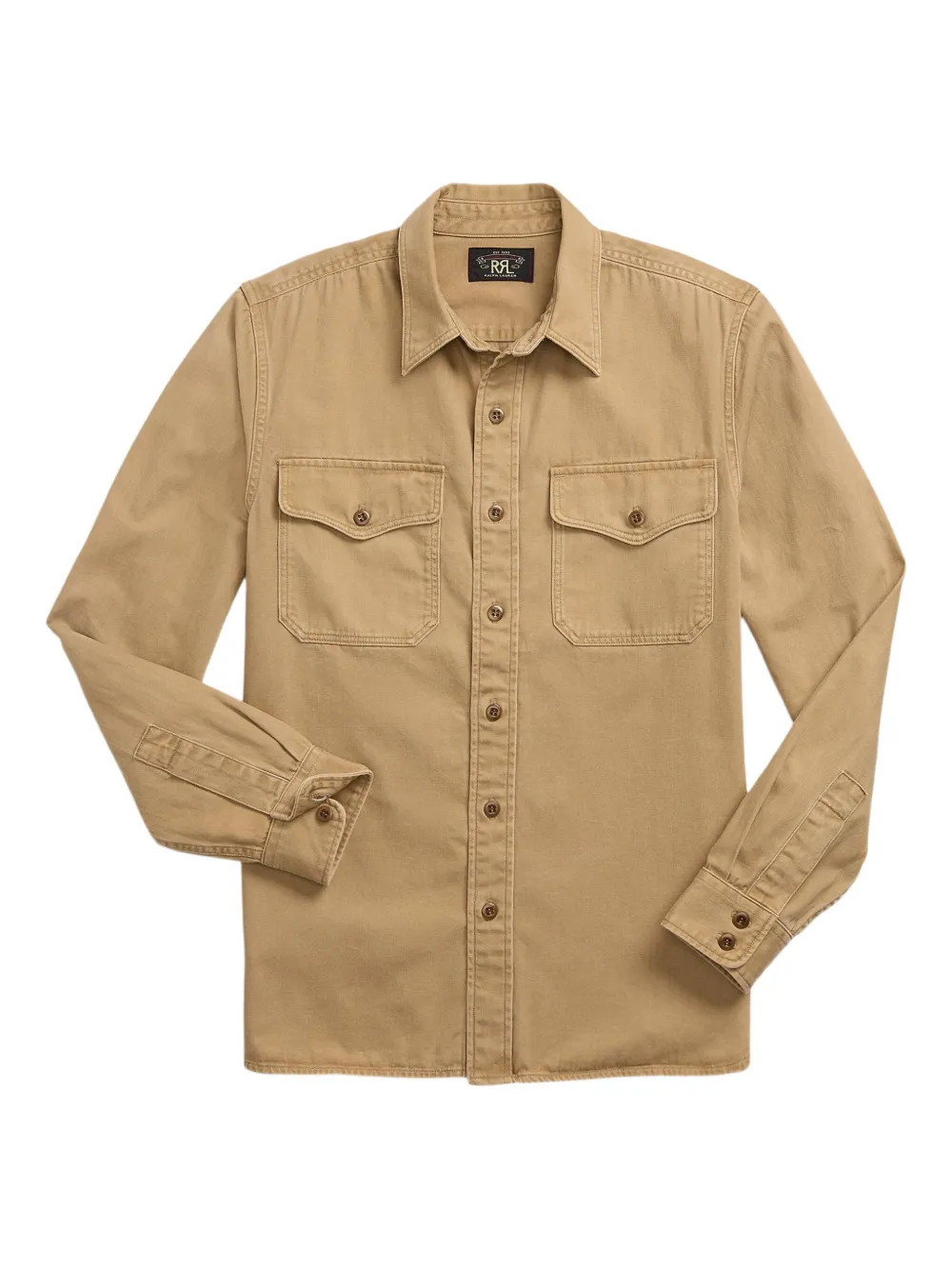 

Рубашка с карманами Ralph Lauren RRL, нейтральный
