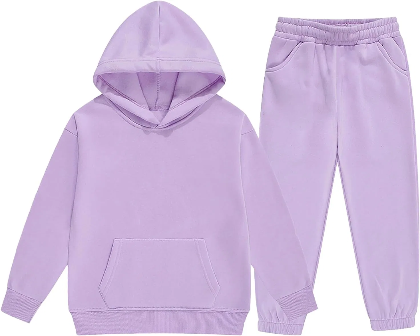 Спортивный костюм из флиса, детский, 2 предмета, Purple