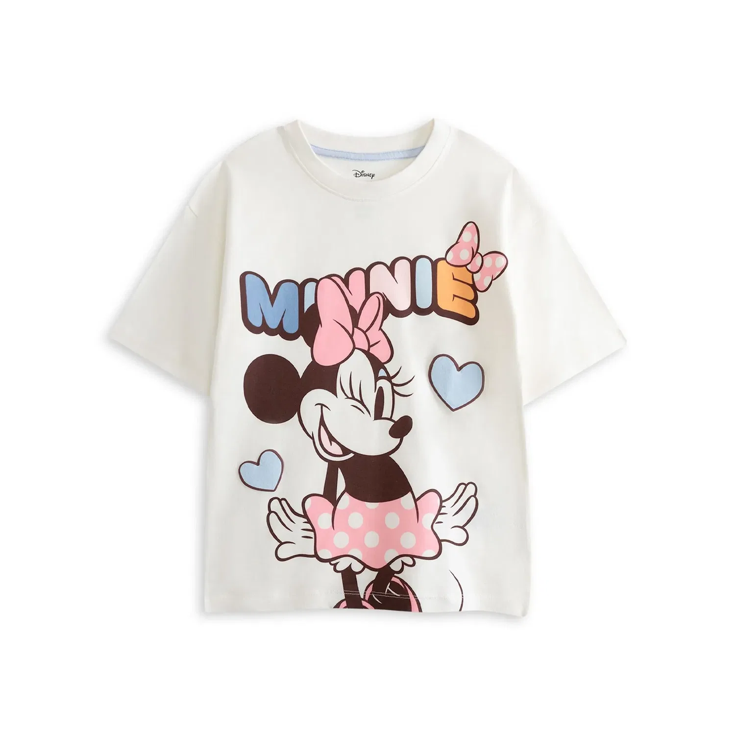 Пижамный набор для девочек Minnie Mouse 2 шт хлопок Disney, мультиколор — фото 2