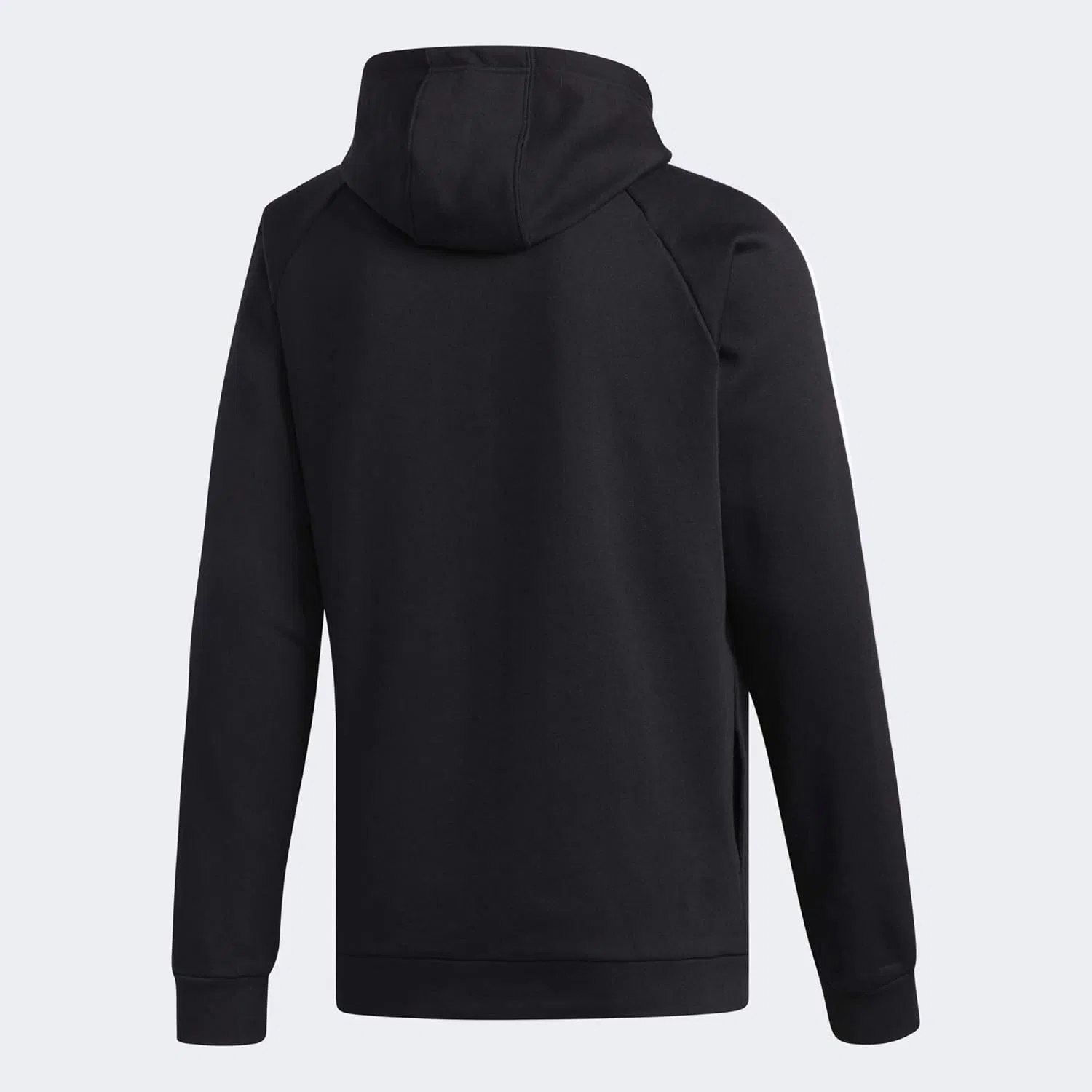 Толстовка с капюшоном Adidas Essentials 3-stripes, черно-белый — фото 3