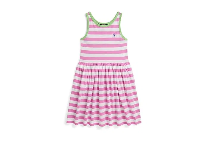 Платье из хлопкового джерси полосатое Polo Ralph Lauren Kids, Liberty