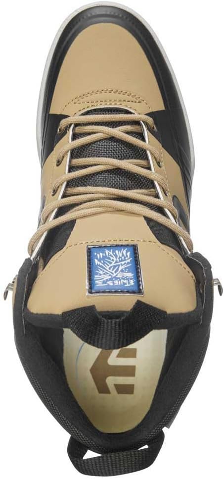 Мужские зимние кроссовки Etnies Jermey Jones средней высоты, черный/коричневый — фото 3